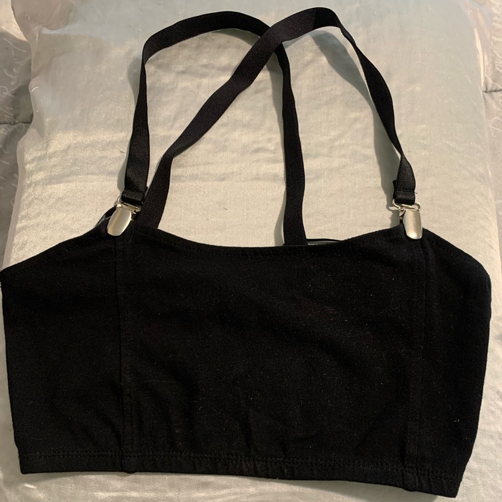 Crop top black